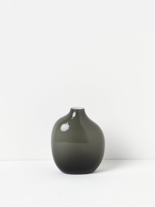 SACCO vase glass 02 gray